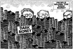 DARK MONEY by Monte Wolverton