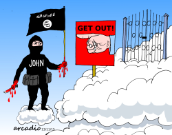 JOHN STRAIGHT TO THE HELL by Arcadio Esquivel