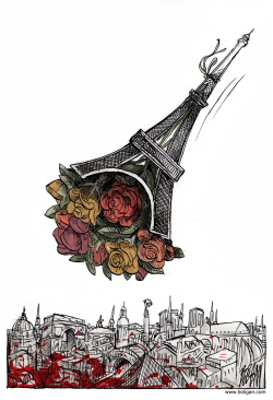 REQUIEM FOR PARIS by Angel Boligan