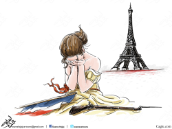 ATAQUES EN PARIS by Osama Hajjaj
