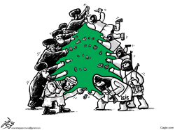 LEBANON ATTACK by Osama Hajjaj