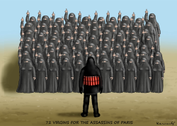 72 VIRGINS FOR THE ASSASSINS OF PARIS by Marian Kamensky