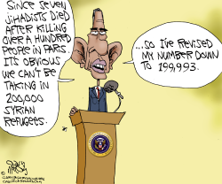 OBAMA WANTS REFUGEES   by Gary McCoy