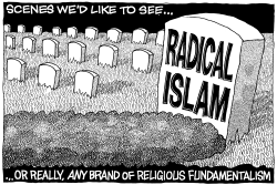 Radical Islam Death Wish by Wolverton