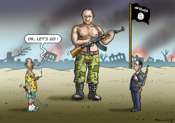 PEACE WITH US ARMS by Marian Kamensky