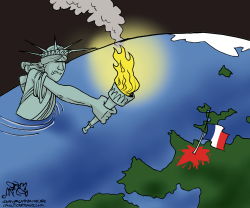 LIBERTY TO FRANCE  by Gary McCoy