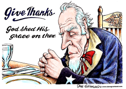 THANKSGIVING FOR AMERICA by Dave Granlund