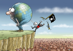 ISIS IS FALLING by Marian Kamensky