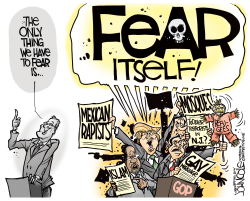  FEAR ITSELF  by John Cole