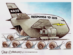 NATO RESPONSE TO ISIS by Dave Granlund