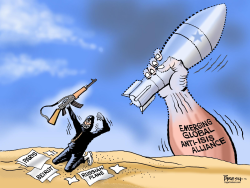 ANTI-ISIS ALLIANCE by Paresh Nath