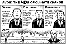 4DS OF CLIMATE CHANGE HORIZONTAL by Andy Singer