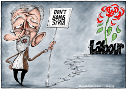 DON'T BOMB SYRIA by Brian Adcock