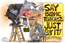 JUST SAY ISLAMIC TERRORISTS  by Daryl Cagle