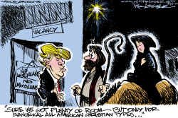 TRUMP'S MUSLIMS by Milt Priggee