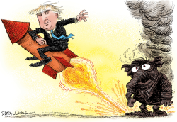 TRUMP POLLS AND THE GOP  by Daryl Cagle