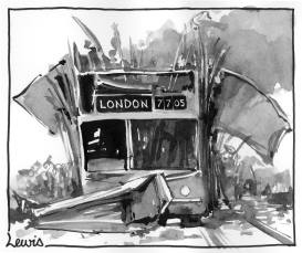 LONDON BOMBING by Peter Lewis