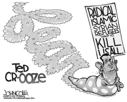 TED CR-OOZE BW by John Cole
