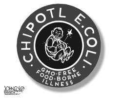 CHIPOTLE FOOD SAFETY BW by John Cole
