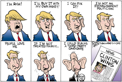 TRUMP PEROT by Bruce Plante