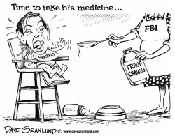 Shkreli fraud charges by Dave Granlund