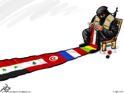 ISIS WAY by Osama Hajjaj