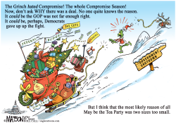 THE GRINCH WHO COULDN'T STEAL THE FEDERAL BUDGET DEAL- by R.J. Matson