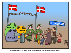 DENMARK AND REFUGEES by Arend Van Dam