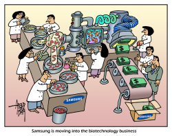 SAMSUNG AND BIOTECHNOLOGY by Arend Van Dam