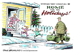 CHRISTMAS HOMECOMING by Dave Granlund