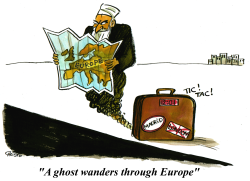 A GHOST OF TERRORISM WANDERS THROUGH EUROPE -  by Christo Komarnitski