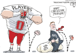 CONCUSSION  by Pat Bagley