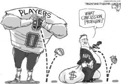CONCUSSION  by Pat Bagley