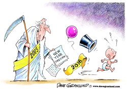 NEW YEAR 2016 PREVIEW by Dave Granlund