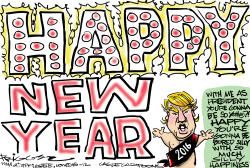 HAPPY TRUMP YEAR  by Milt Priggee