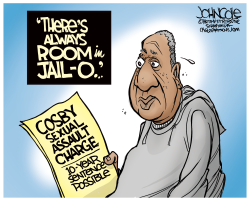 COSBY CHARGED  by John Cole