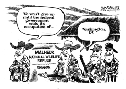 MILITIA TAKEOVER OF OREGON WILDLIFE REFUGE by Jimmy Margulies