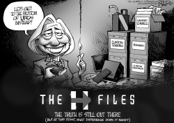 THE H-FILES by Nate Beeler