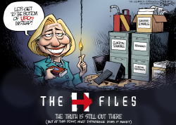 THE H-FILES  by Nate Beeler