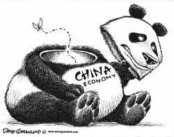China and hollow economy by Dave Granlund