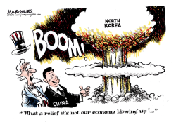 CHINA AND NORTH KOREA  by Jimmy Margulies