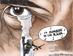 SINGING IN THE RAIN by Kevin Siers