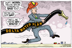 LOCAL-CA JERRY BROWN AND DELTA WATER PROJECT by Monte Wolverton