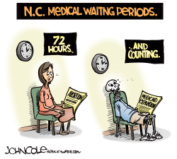 LOCAL NC  MEDICAL WAITING PERIODS  by John Cole