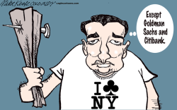 CRUZ ON NEW YORK  by Mike Keefe