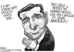 GOD'S GIFT TO AMERICA by Pat Bagley