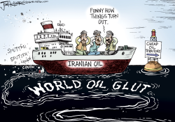 IRANIAN OIL by Joe Heller