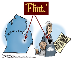 FLINT-HEARTED RESPONSE  by John Cole