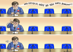 SZYDLO IN THE EU PARLIAMENT by Marian Kamensky