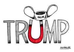 PALIN ENDORSES TRUMP  by Jimmy Margulies
